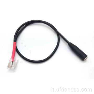 RJ9/RJ10 al cavo dell&#39;adattatore per cuffie per jack audio femminile